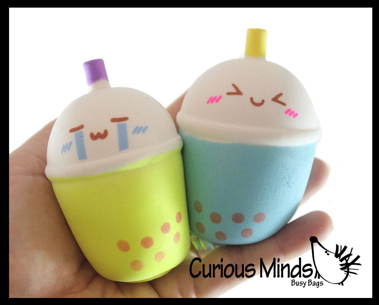 Bubble Tea Drink Squishy Squeeze Stress Ball Soft Doh