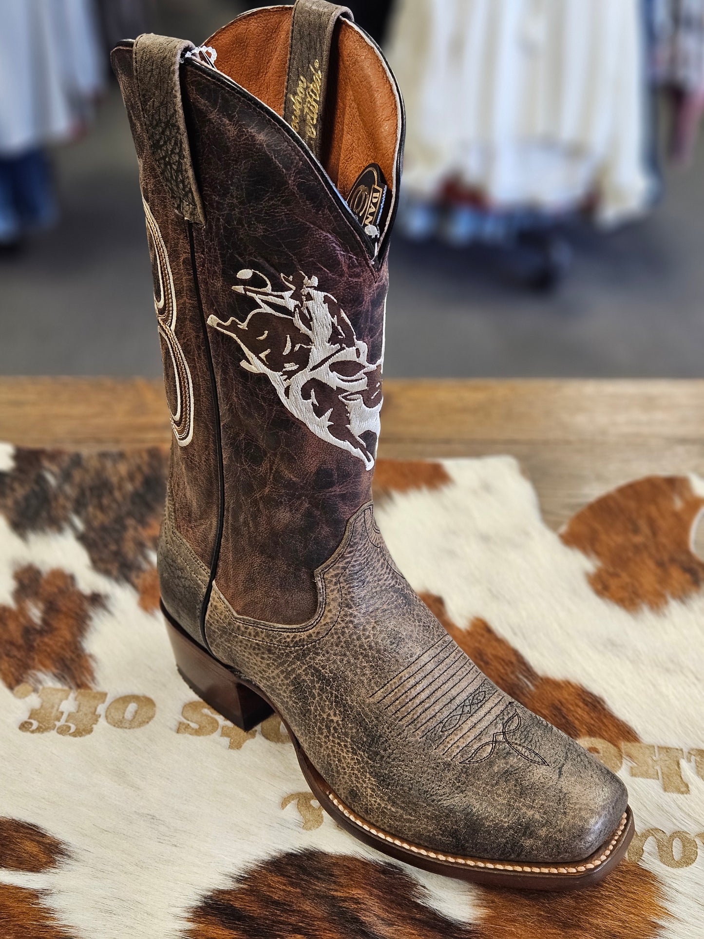 DAN POST MENS 8 SECOND MAUNEY WESTERN BOOT