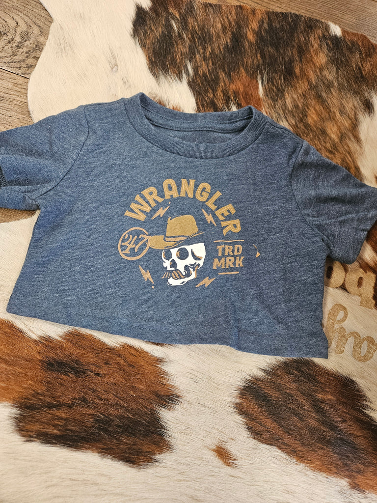 WRANGLER INFANT BOYS SKULL TSHIRT