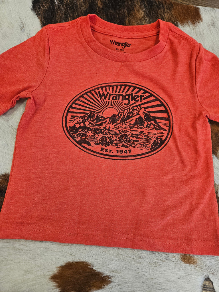 WRANGLER BOYS DESERT SCENE TSHIRT