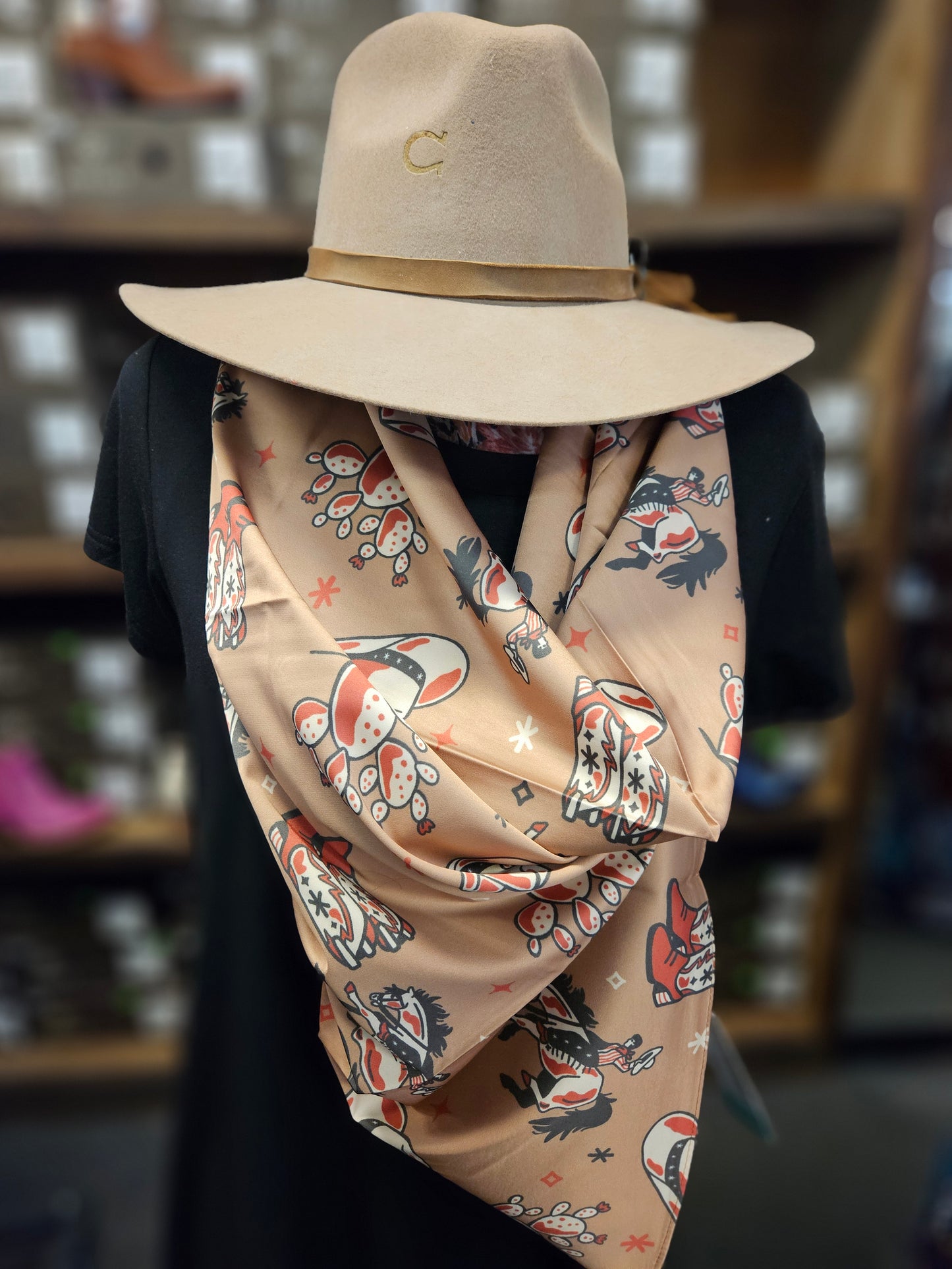 RED RODEO WILD RAG