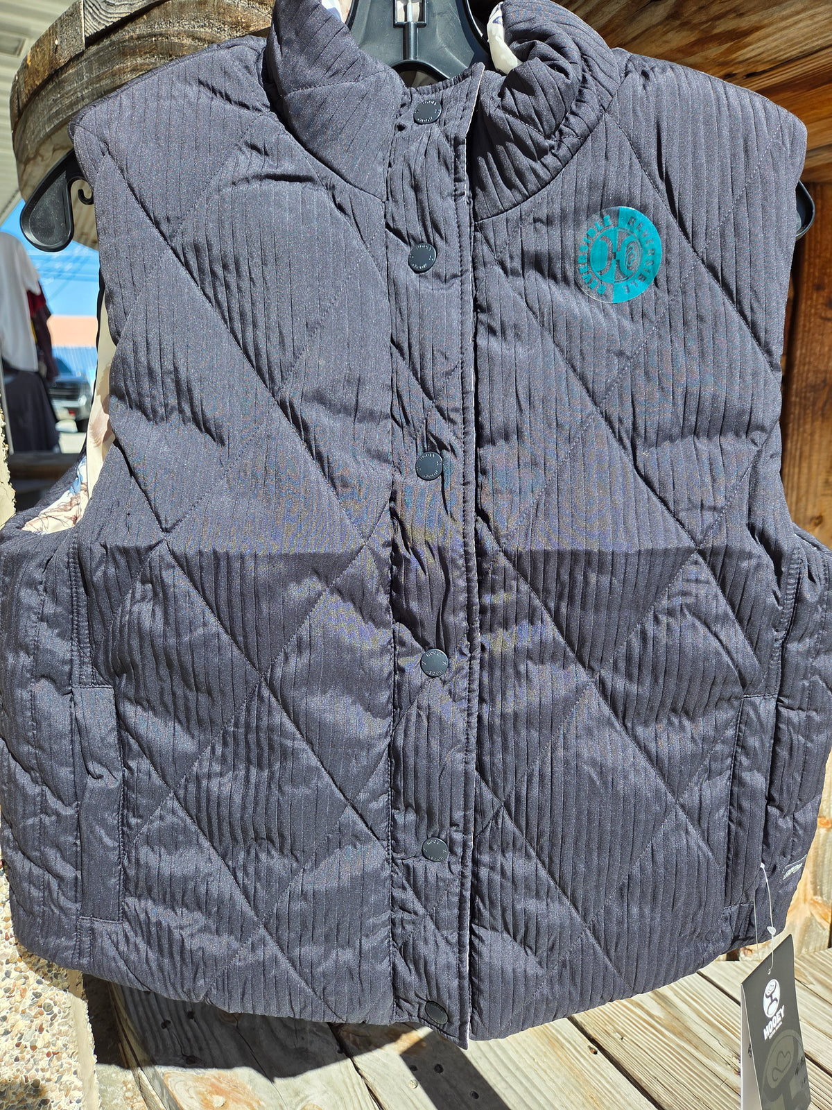 Hooey Women's Cassidy Quilted Reversible Vest