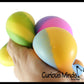 1 - 1.75" Striped Doh Filled Stress Ball - Squishy