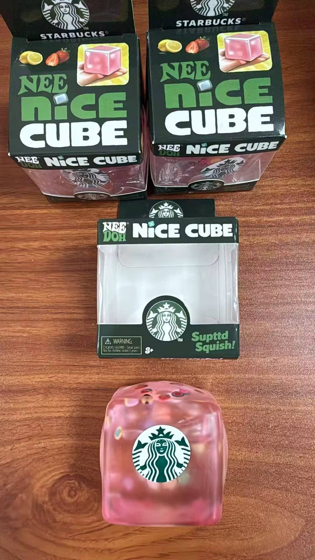 STARBUCKS SQUISHY CUBE