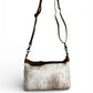 Rust Leather & Cowhide Purse