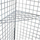 Only Hangers Triangular Shelf for Gridwall-Pack of 3: BLACK