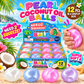 Pearl Coconut Oil Ball Squishy — Assorted Pearl Colors