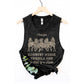 COUNTRY MUSIC GRAPHIC TANK TOP: Mineral Mustard