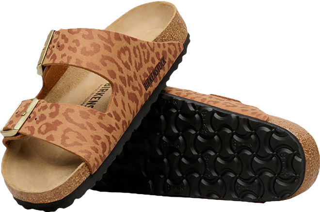BIRKENSTOCK ARIZONA LEOPARD Pecan