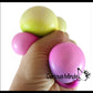 1 - 1.75" Striped Doh Filled Stress Ball - Squishy