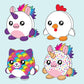 Smoosh Pets Soft Squishy Plush Ball Assortment - 12/Display: Wholesale Price