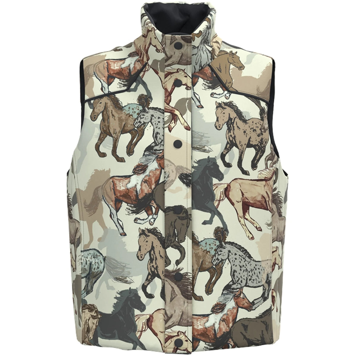 Hooey Women's Cassidy Quilted Reversible Vest