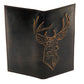 Buck Burnished Leather Secretary Wallet