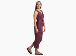 KUHL WOMENS FRESCO™ JUMPSUIT(WINE)