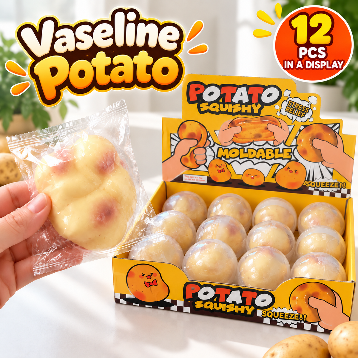 Vaseline Squishy Potato (Ultra Soft “Oil Squish”)