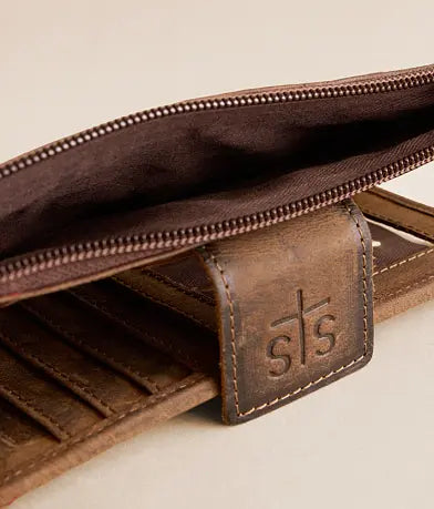 STS Ranchwear Cowhide Haley Wallet STS61776