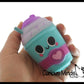 1 Frappe Ice Cream Drink Squishy Squeeze Stress Ball Soft Do