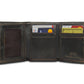 Texas Longhorns Burnished Leather Trifold Wallet