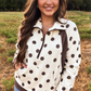 Cocoa Dot Pullover