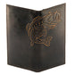 Bass Burnished Leather Secretary Wallet