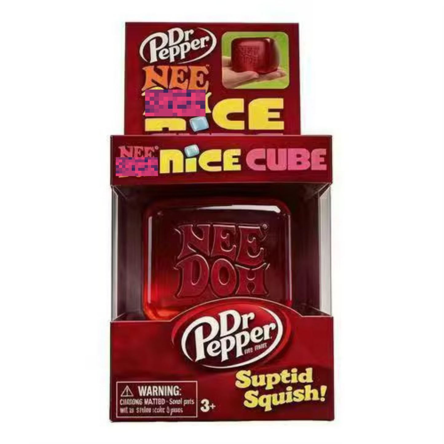 Dr. Pepper Squishy Needoh Nice Cube