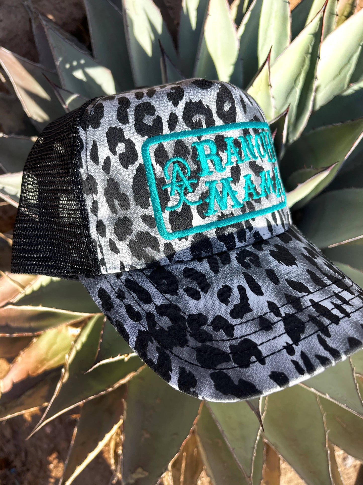 Ranch mama leopard hat