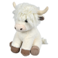 HIGHLAND COW PLUSHIE (WHITE/BROWN)