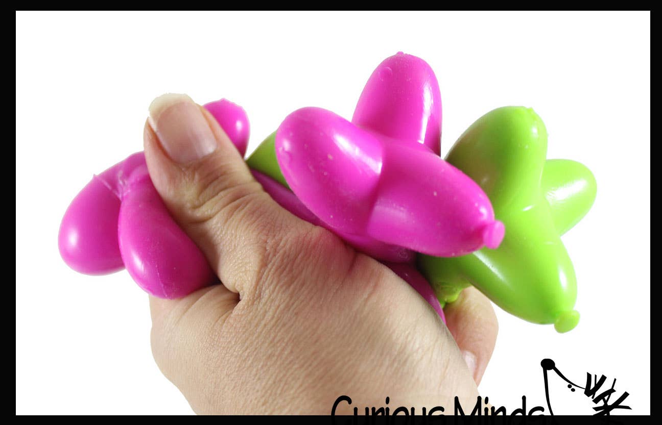 1 Mini Balloon Dog Doh Filled Stress Ball - Cute Squishy