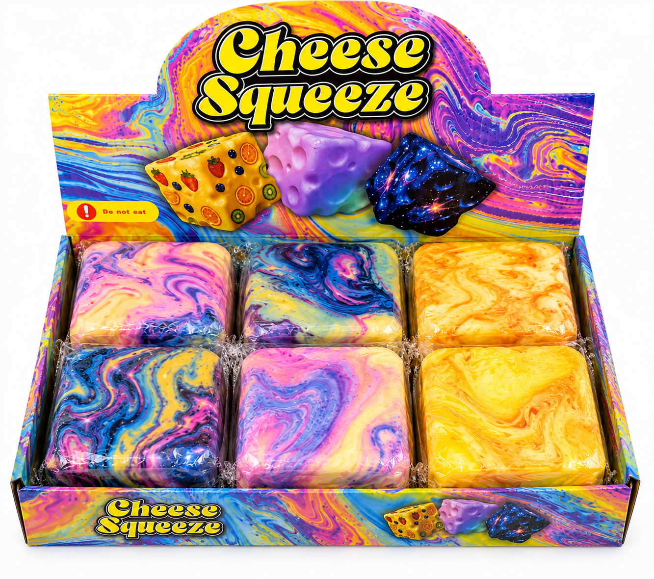 Cheese Squeeze Foam Squishy