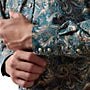 Ariat Men's Cedric Classic Fit Snap Shirt Blue Multi Paisley
