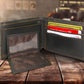 Bass Burnished Leather Bifold Wallet