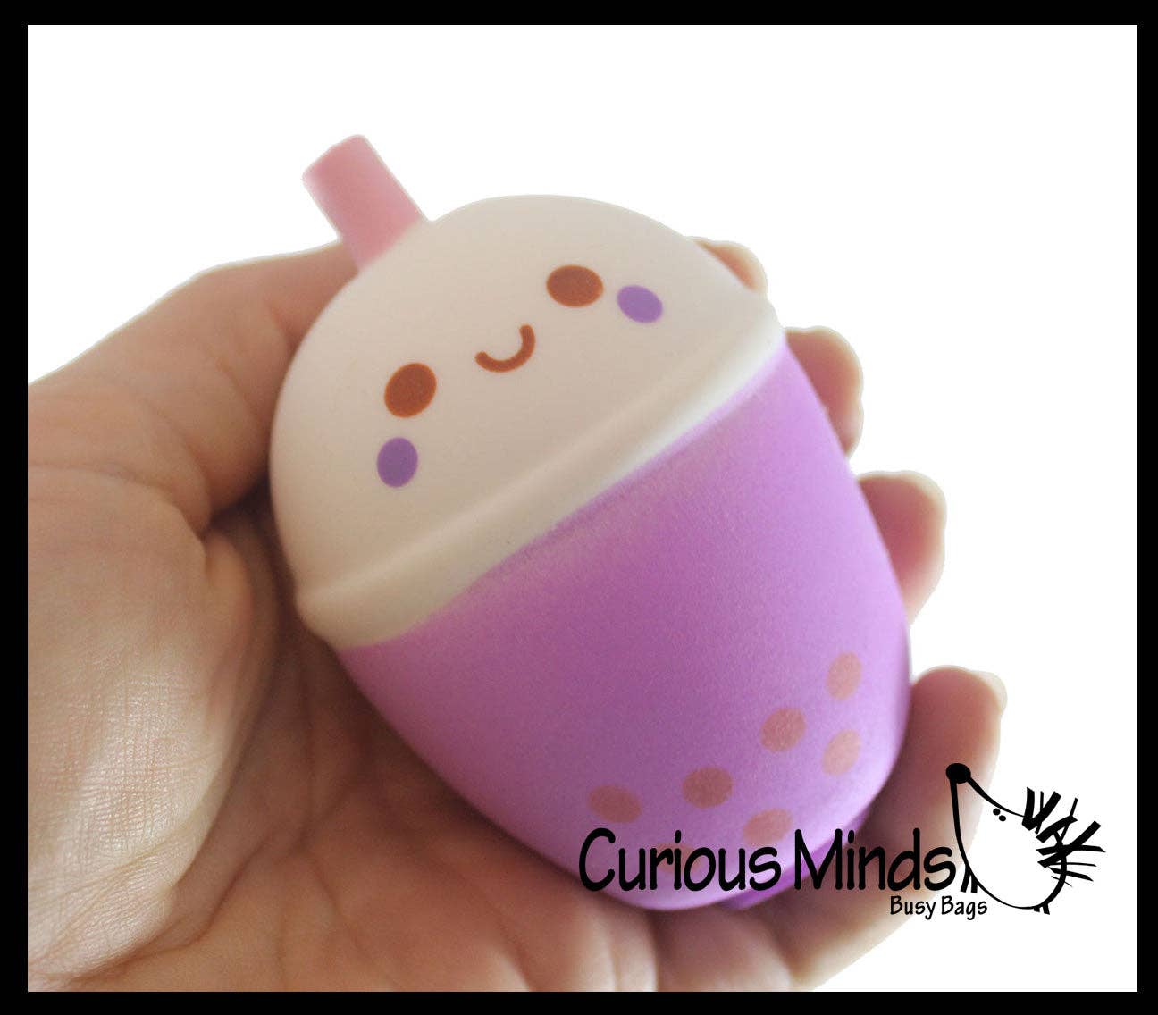 Bubble Tea Drink Squishy Squeeze Stress Ball Soft Doh