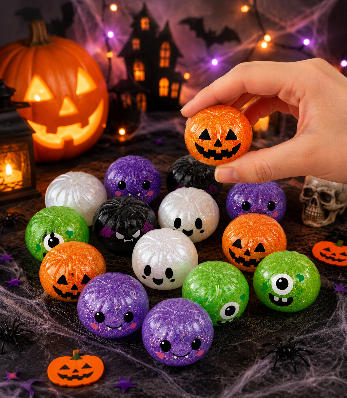 Petite Spooky Halloween Squishy Dumpling