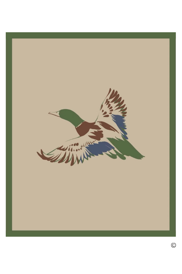 Mallard Marshland Blanket