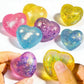 Glitter Sugar Heart Squishy