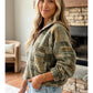 Western Print Fleece Pullover Casual Fit Sweatshirt