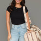 Cream, Brown & Rust Western Duffel