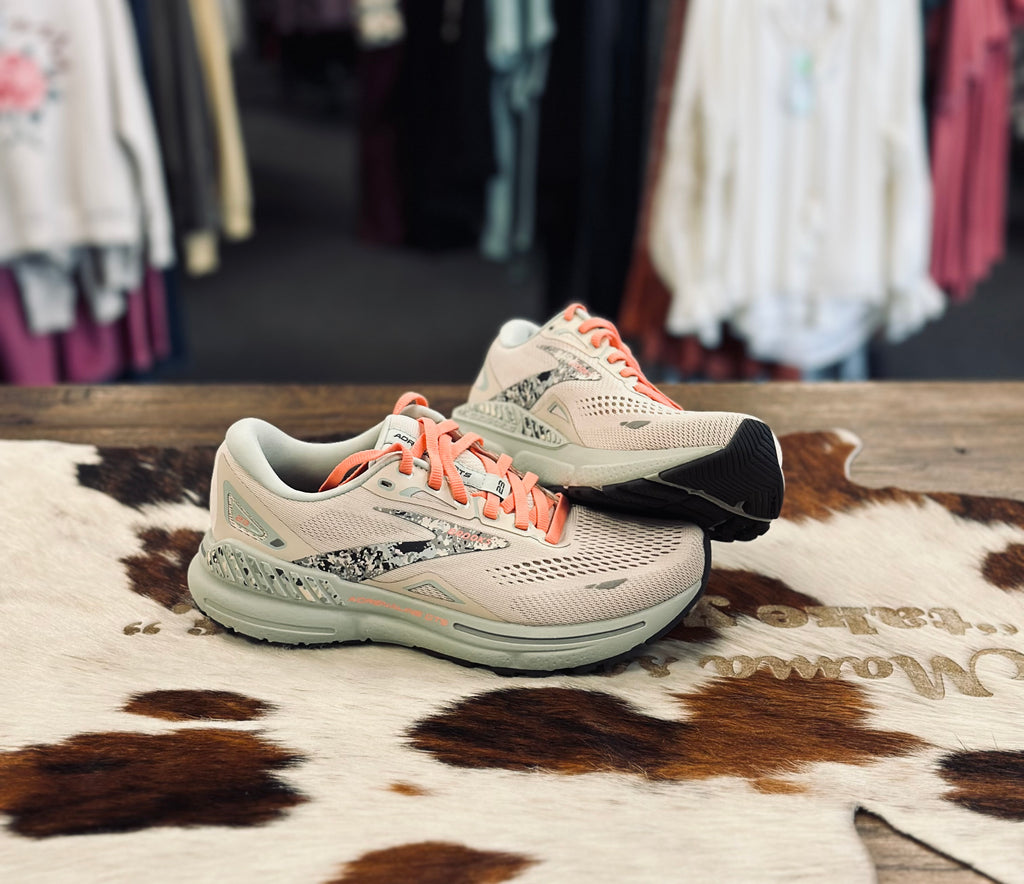 BROOKS ADRENALINE 23 GTS WHITECAP/SURF/FLOWER