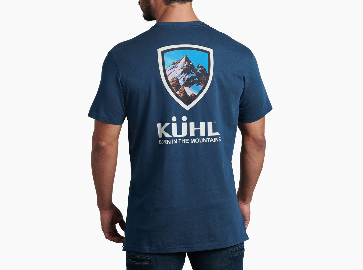 KUHL MENS MOUNTAIN T SHIRT PIRATE BLUE