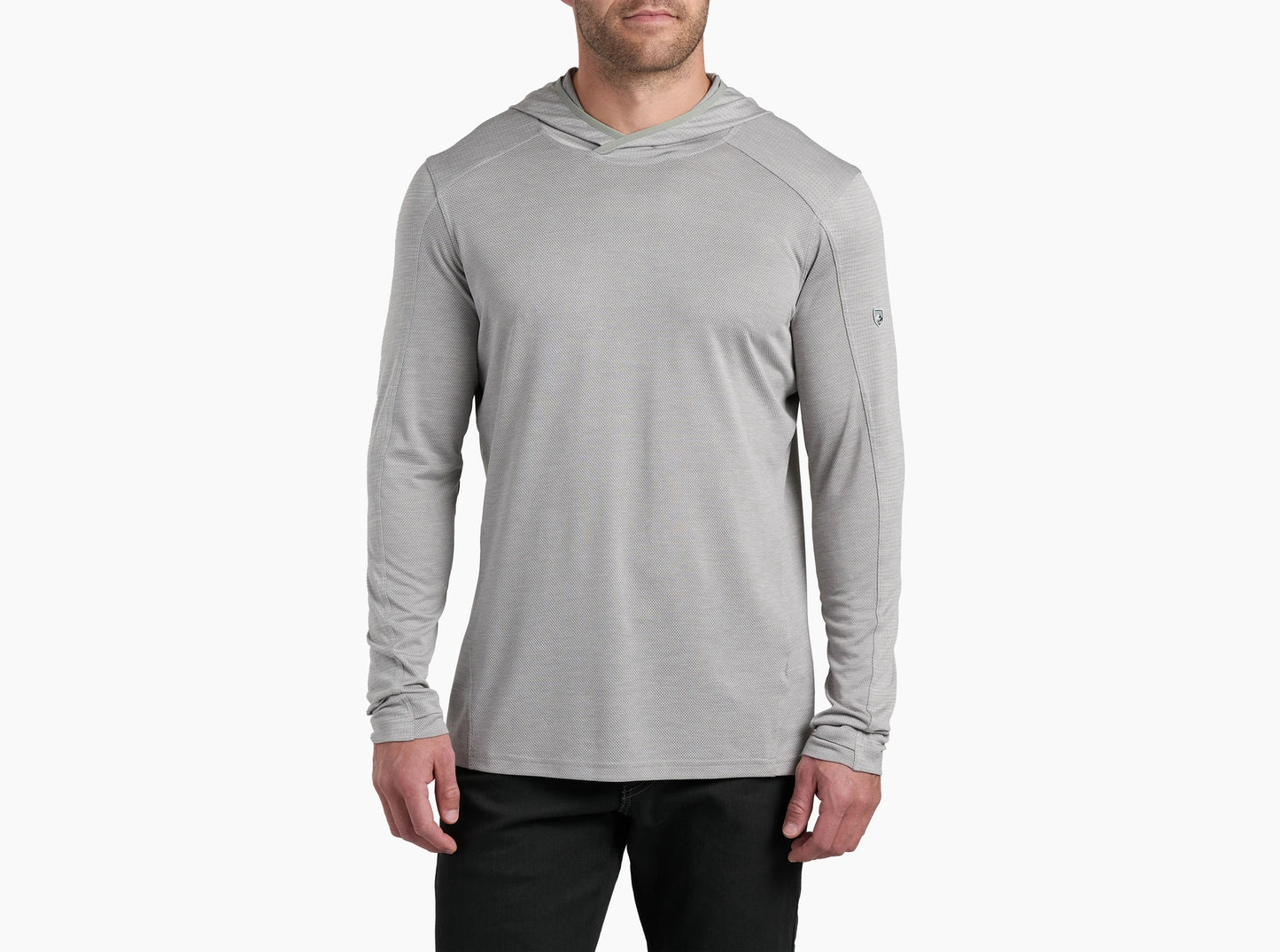 KUHL MENS ENGINEERED HOODY CLOUD GRAY