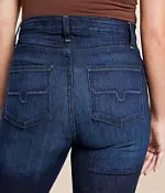 Kimes Ranch Women's Olivia High Rise Wide Leg Stovepipe Jean