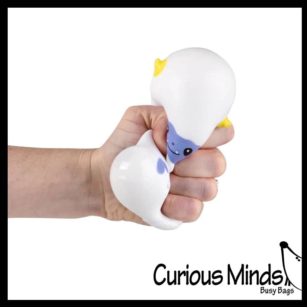 Yeti Squishy Squeeze Stress Ball Soft Doh Filling