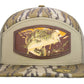 Bass Woven Patch Old School Camo Hat.: MOS Bottomland/Loden