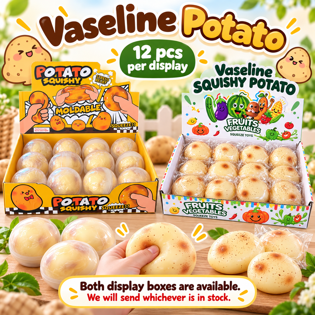 Vaseline Squishy Potato (Ultra Soft “Oil Squish”)