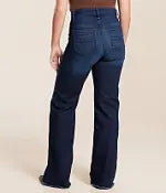 Kimes Ranch Women's Olivia High Rise Wide Leg Stovepipe Jean