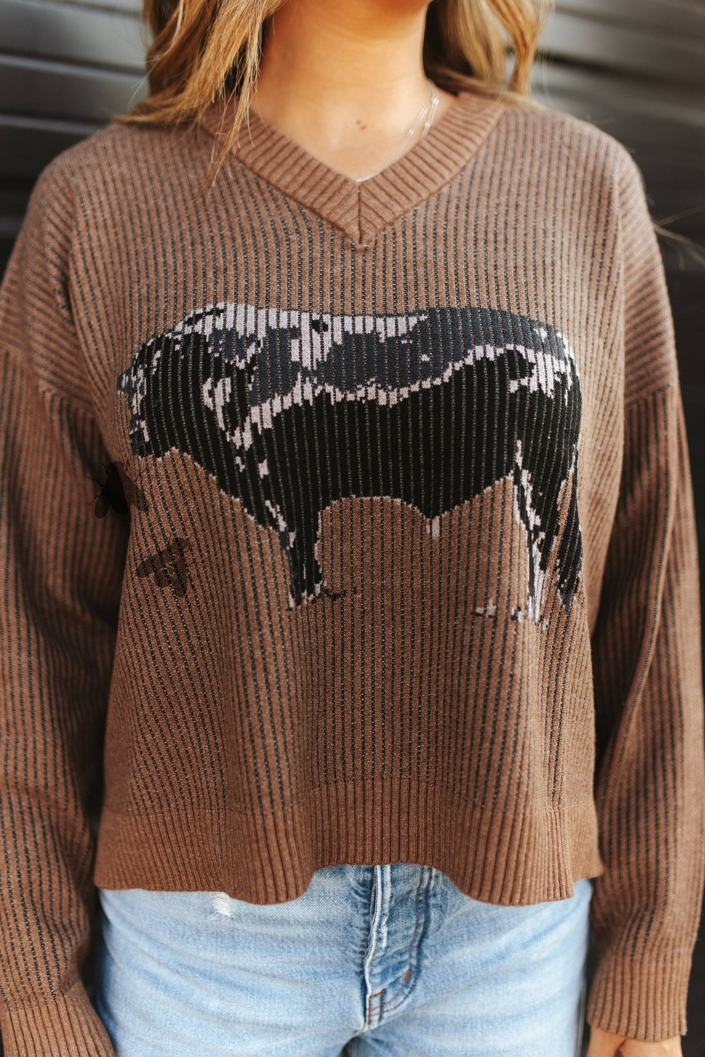 "THE BEEFY" ANGUS HIGHWAY KNIT* VINTAGE
