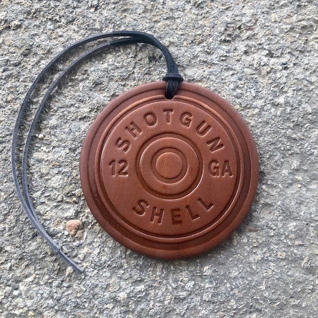 Shotgun Shell Air Flair: Warm Vanilla Leather / Large