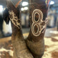 DAN POST MENS 8 SECOND MAUNEY WESTERN BOOT