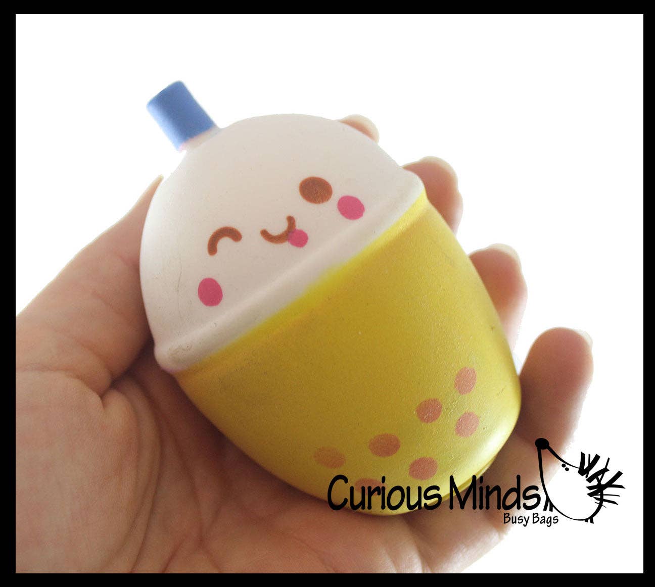 Bubble Tea Drink Squishy Squeeze Stress Ball Soft Doh