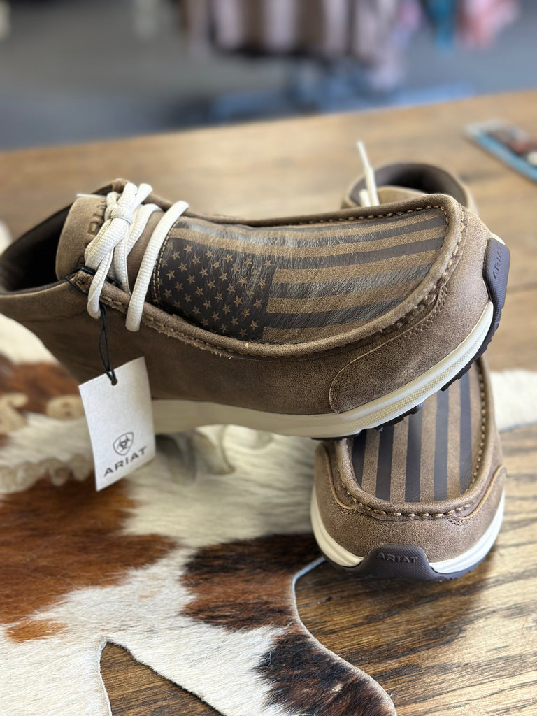 ARIAT SPITFIRE MENS AMERICAN FLAG PRINT